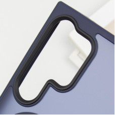 Чохол-силікон Ummi Colorful with MagSafe Samsung S25 Ultra Navy Blue