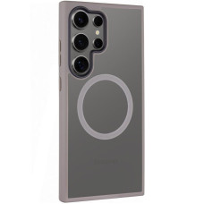 Чохол-силікон Ummi Colorful with MagSafe Samsung S25 Ultra Grey