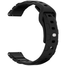 Ремешок силиконовый Defense для Smart Watch 20mm, Black