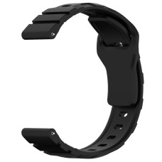 Ремешок силиконовый Defense для Smart Watch 20mm, Black