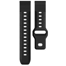 Ремешок силиконовый Defense для Smart Watch 20mm, Black