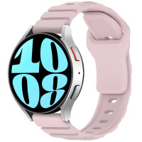 Ремешок силиконовый Defense для Smart Watch 20mm. Light Pink