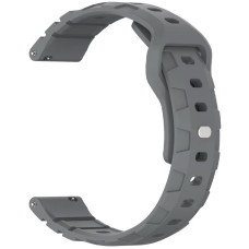 Ремешок силиконовый Defense для Smart Watch 22mm, Gray