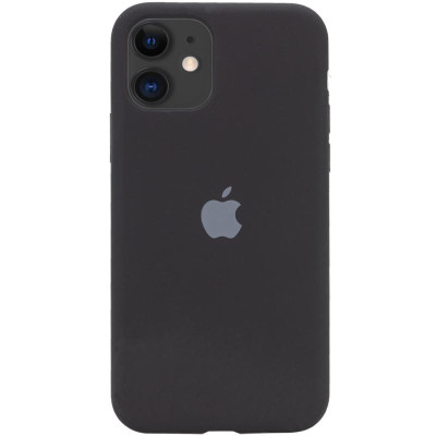 Чохол-силікон оригінал Full Cover Soft Matte iPhone 11 Black