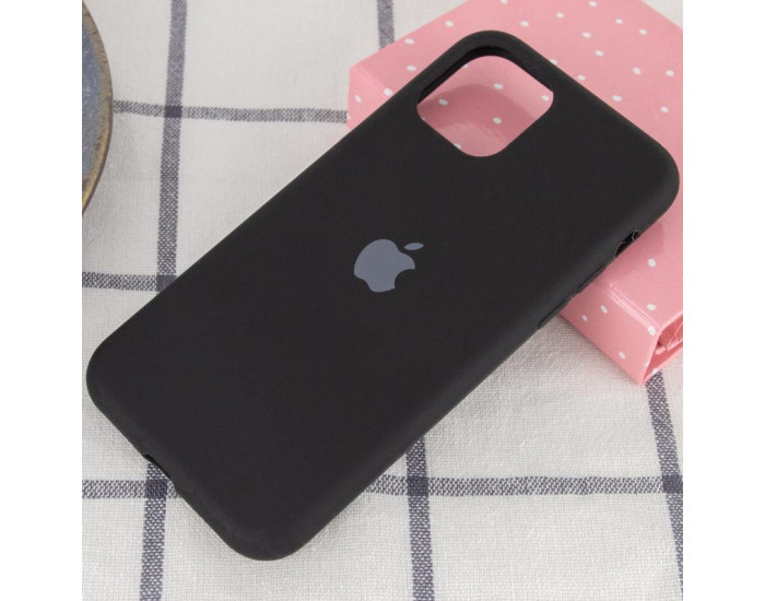 Чехол-силикон оригинал Full Cover Soft Matte iPhone 11 Black