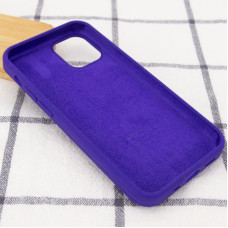 Чехол-силикон оригинал Full Soft Matte iPhone 13, Ultra violet