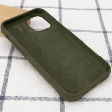 Чехол-силикон оригинал Full Soft Matte iPhone 13, Dark olive