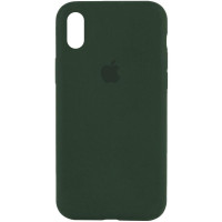 Чехол-силикон оригинал Full Soft Matte iPhone X / XS Cyprus Green