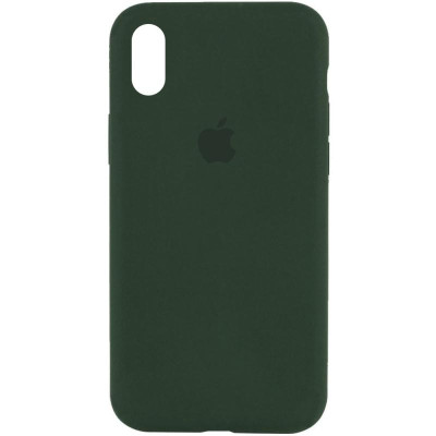 Чохол-силікон оригінал Full Soft Matte iPhone X / XS Cyprus Green