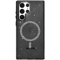 Чохол-силікон Eclipse Sparkle with MagSafe Samsung S25 Ultra чорний