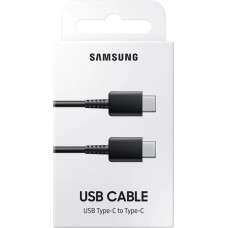 Кабель Samsung (OR) USB Type-C to Type-C 60W (EP-DA705BBRGRU) (EU) (100% оригинал) черный