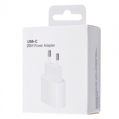 Сетевое зарядное устройство Apple 20W USB-C (MD3J4ZM/A) (EU) (100% оригинал)