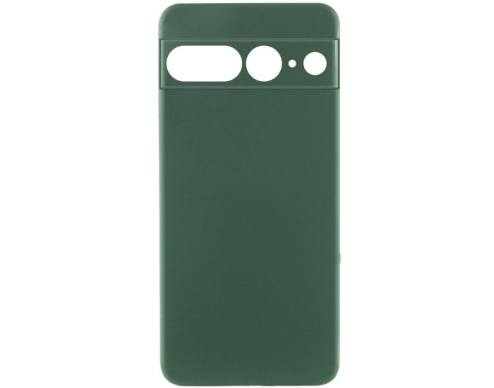 Чехол-силикон Silicone Lakshmi Full Camera Google Pixel 7 Pro (Зеленый / Cyprus Green)