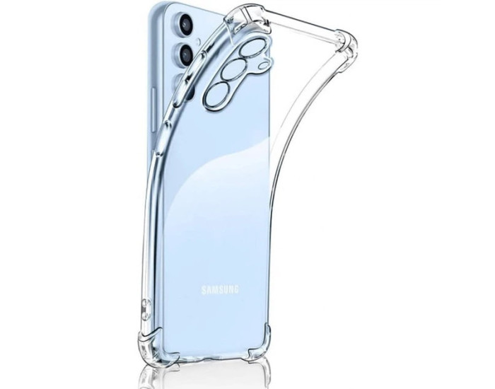 Чехол-силикон Getman Ease logo усиленные углы Samsung Galaxy A26 5G, Прозрачный
