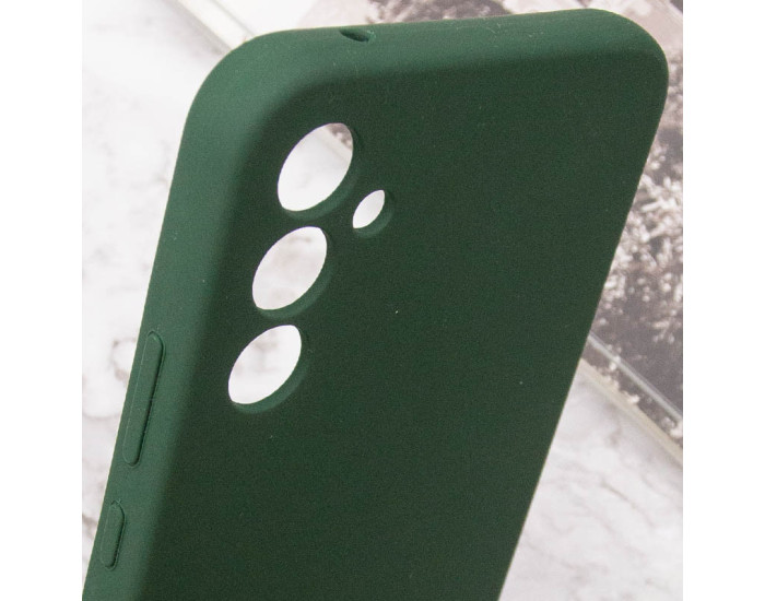 Чохол-силікон Silicone Lakshmi Full Camera Samsung Galaxy S23 Plus (Зелений / Cyprus green)