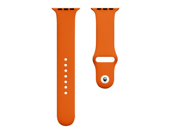 Ремешок для Apple Watch Series 38/40/41/42 mm S оранжевый