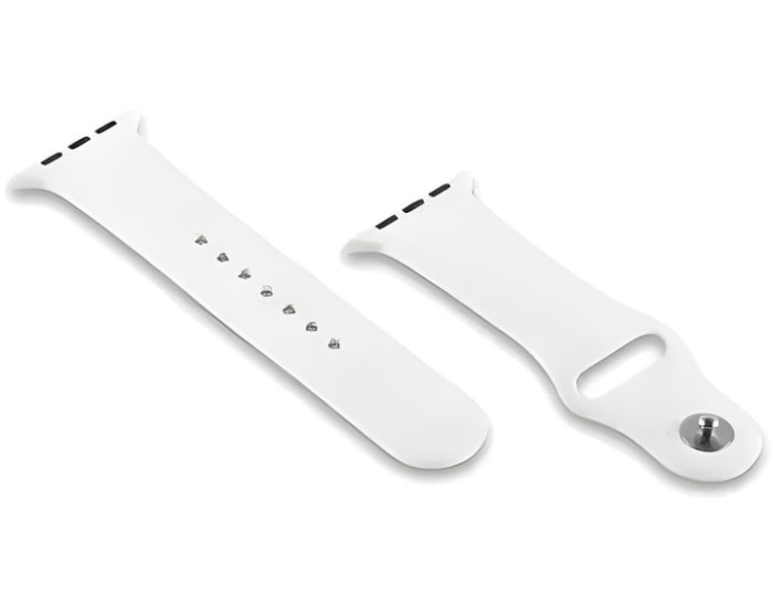 Ремешок для Apple Watch Series 42/44/45/49 mm S белый