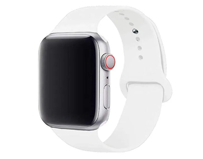 Ремешок для Apple Watch Series 42/44/45/49 mm S белый
