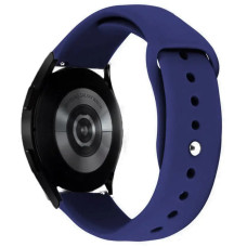 Ремешок силиконовый Xiaomi Amazfit / Samsung 20 mm, Night Blue