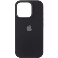 Чехол-силикон Silicon Case with MagSafe iPhone 14 (Черный / Black)