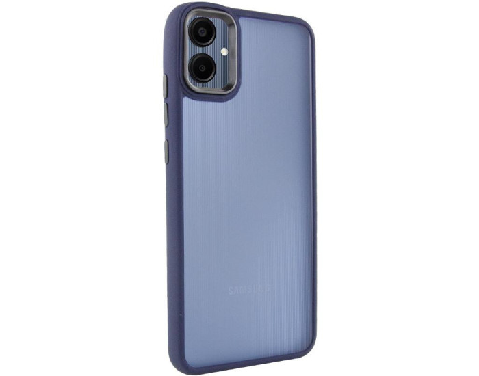 Чехол-силикон Lyon Frosted Samsung Galaxy A07 (Navy Blue)
