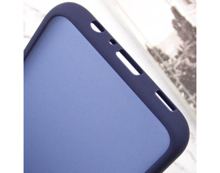 Чехол-силикон Lyon Frosted Samsung Galaxy A07 (Navy Blue)