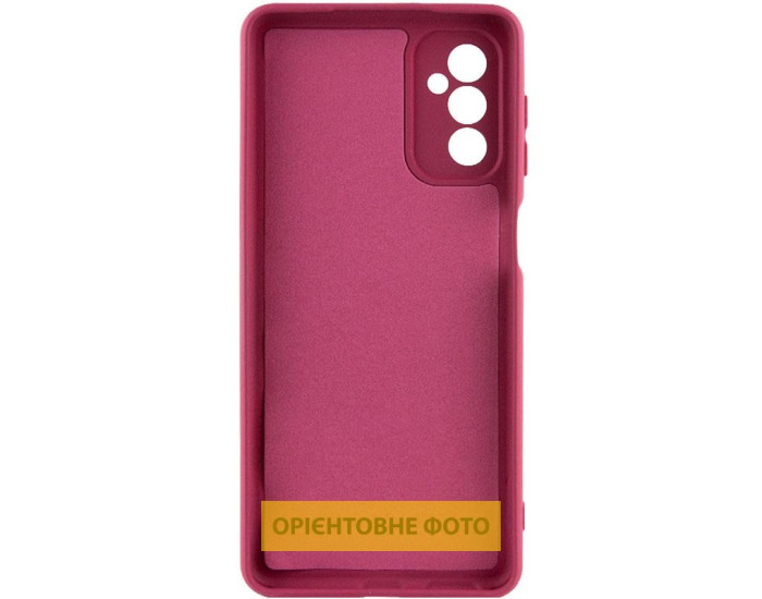Чохол-силікон Getman Liquid Silk Full Camera Xiaomi Redmi 15 (EU) (Бордовий / Marsala)