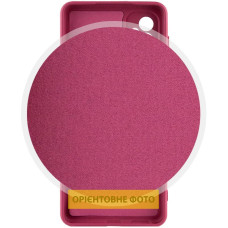 Чехол-силикон Getman Liquid Silk Full Camera Xiaomi Redmi 15 (EU) (Бордовый / Marsala)