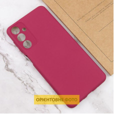 Чехол-силикон Getman Liquid Silk Full Camera Xiaomi Redmi 15 (EU) (Бордовый / Marsala)