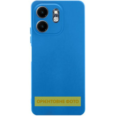 Чохол-силікон Getman Liquid Silk Full Camera Xiaomi Redmi 15 (EU) (Синій / Royal Blue)