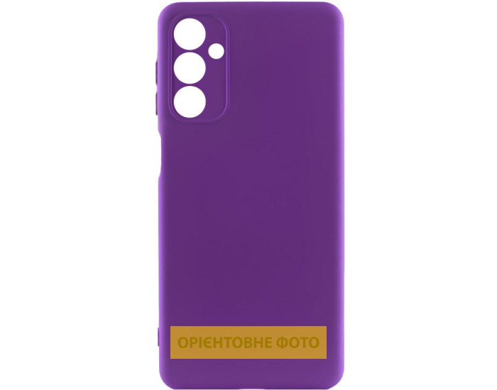 Чохол-силікон Getman Liquid Silk Full Camera Xiaomi Redmi 15 (EU) (Фіолетовий / Purple)
