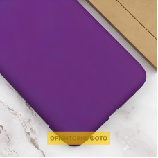 Чехол-силикон Getman Liquid Silk Full Camera Xiaomi Redmi 15 (EU) (Фиолетовый / Purple)