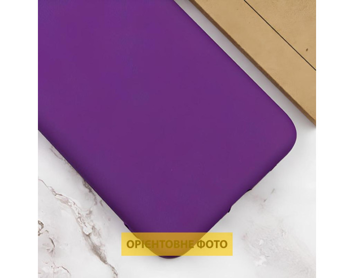 Чохол-силікон Getman Liquid Silk Full Camera Xiaomi Redmi 15 (EU) (Фіолетовий / Purple)