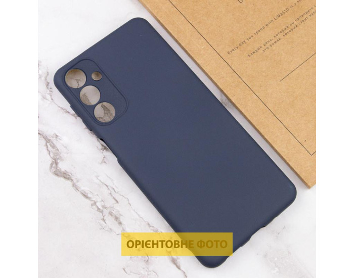 Чохол-силікон Getman Liquid Silk Full Camera Xiaomi Redmi 15 (EU) (Синій / Midnight Blue)
