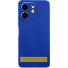 Чохол-силікон Getman Liquid Silk Full Camera Xiaomi Redmi 15 (EU) (Синій / Deep Navy)