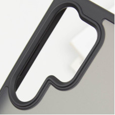 Чохол-силікон Ummi Colorful with MagSafe Samsung S24 Ultra (Чорний / Black)
