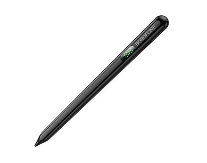 Стилус Borofone BG100 Universal active capacitive pen with digital displayl Black
