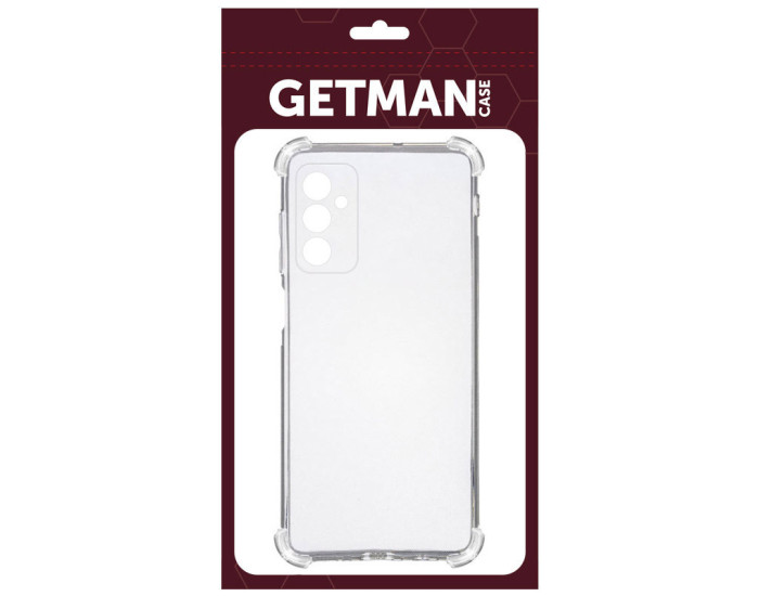 Чехол-силикон Getman Ease усиленные углы Full Camera Samsung Galaxy A26 5G (Прозрачный)