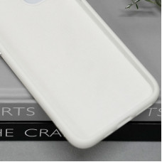  Чехол-силикон TPU+Glass Sappphire Midnight with MagSafe iPhone 15 Plus (Белый / White)