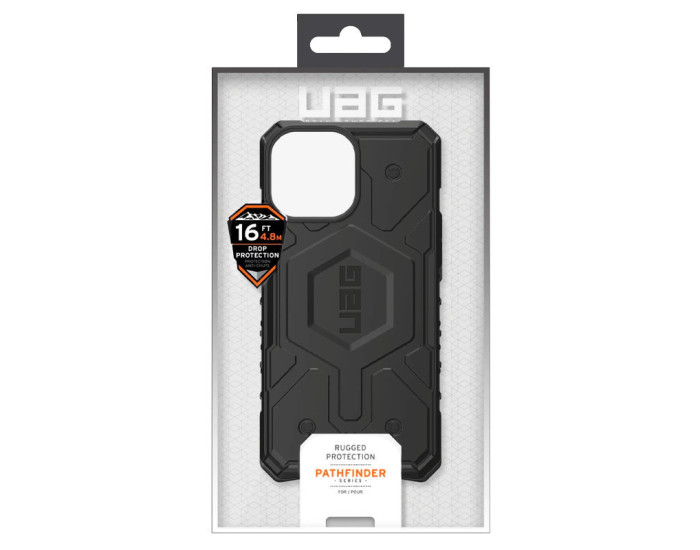 Чехол-силикон противоударный UAG NEW PATHFINDER MAGSAFE iPhone 13 Pro / 14 Pro Black