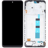 Дисплей с сенсорным экраном (модуль) Xiaomi Redmi Note 12 4G, черный с рамкой, OLED