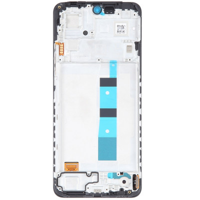 Дисплей с сенсорным экраном (модуль) Xiaomi Redmi Note 12 4G, черный с рамкой, OLED