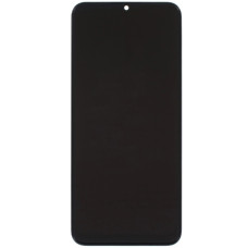 Дисплей с сенсорным экраном (модуль) Samsung A037 A03s, черный, желтый шлейф, с рамкой, сервисная упаковка, 160.5мм x 72mm