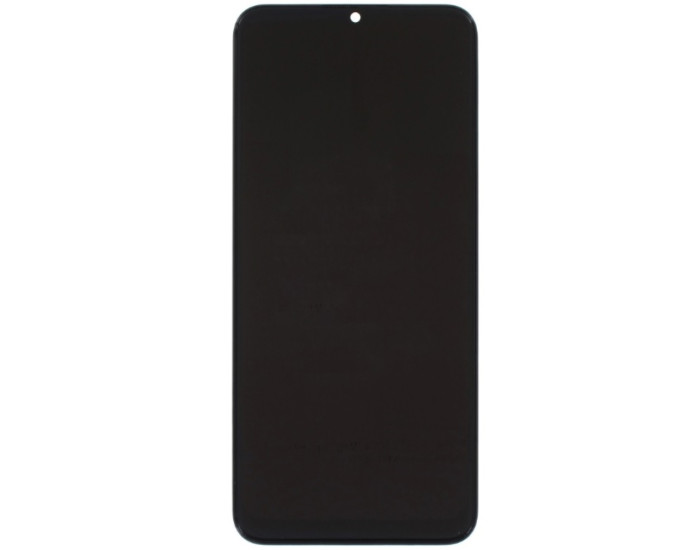 Дисплей с сенсорным экраном (модуль) Samsung A037 A03s, черный, желтый шлейф, с рамкой, сервисная упаковка, 160.5мм x 72mm