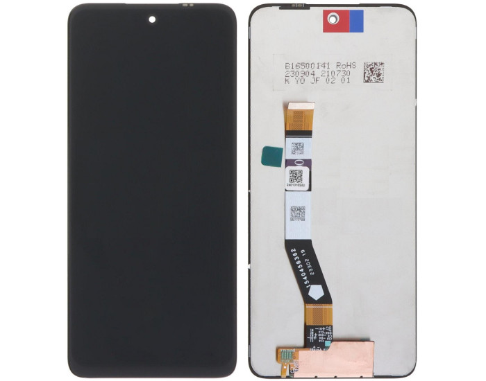 Дисплей з сенсорним екраном (модуль) Motorola XT2341, Moto G14/XT2343 Moto G54, чорний оригінал