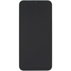 Дисплей с сенсорным экраном (модуль) Samsung A256 A25, черный с рамкой, сервисная упаковка, оригинал. (GH82-33215A) 