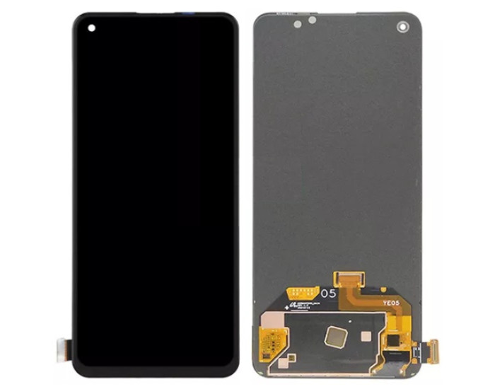 Дисплей с сенсорным экраном (модуль) Oppo Reno 5 /Reno 6 /Realme GT 5G /GT Master /OnePlus Nord CE 5G /Nord 2 5G, черный переклейка, AMS643YE05