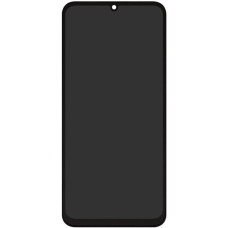 Дисплей з сенсорним екраном (модуль) ZTE Blade A35 /A55, чорний, з рамкою, оригінал
