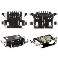 Коннектор зарядки Samsung A107 Galaxy A10s, 5 pin, Micro-USB