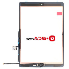 Сенсор iPad 10.2 2019 /iPad 10.2 2020, A2197 / A2198 / A2200 (7/8 Gn) чорний, повний комплект, оригінал, G+OCA PRo